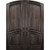 WoodCraft | Arch Top 2 Panel Double | 8' Tall