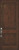 WoodCraft | Square 2 Panel V-Grooved Knotty Alder | 8' Tall