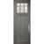 WoodCraft | Craftsman Marginal 6-Lite SDL 1 Panel | 8' Tall