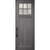 WoodCraft | Craftsman 6-Lite SDL 2 Panel | 8' Tall