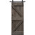 BarnCraft | Knotty Alder Double Z Barn Door |