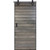BarnCraft | Knotty Alder Horizontal Iron Plank Door |