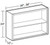 Ideal Cabinetry Glasgow Pebble Gray Wall Cabinet - Without Doors - W3024ND-GPG