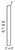 Ideal Cabinetry Glasgow Pebble Gray Filler Strips - FS30-GPG