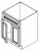 Jarlin Cabinetry - Sink Base Cabinet - SB30 - Charlton