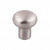 Top Knobs - Aspen II Collection - Aspen II Round Knob 7/8" - Brushed Satin Nickel - M2077