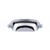 Top Knobs - Dakota Collection - Cup Pull 2 9/16" (c-c) - Polished Chrome - M1911
