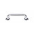 Top Knobs - Mercer Collection - Oculus Oval Pull 3 3/4" (c-c) - Polished Chrome - TK593PC