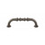 Top Knobs - Chareau Collection - Chalet Pull 3 3/4 Inch (c-c) - Ash Gray - TK341AG
