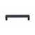 Top Knobs - Sanctuary II Collection - Modern Metro Pull 5" (c-c) - Flat Black - TK251BLK