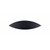 Top Knobs - Nouveau Collection - Eyebrow Cup Pull 2 1/2" (c-c) - Flat Black - M416