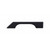 Top Knobs - Sanctuary Collection - Tapered Bar Pull 5" (c-c) - Flat Black - TK14BLK