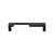 Top Knobs - Sanctuary II Collection - Modern Metro Notch Pull A 5" (c-c) - Flat Black - TK256BLK