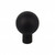 Top Knobs - Barrington Collection - Brookline Knob 7/8" - Flat Black - TK760BLK
