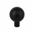 Top Knobs - Barrington Collection - Brookline Knob 1 1/8" - Flat Black - TK762BLK