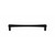 Top Knobs - Barrington Collection - Brookline Pull 7 9/16" (c-c) - Flat Black - TK766BLK