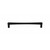 Top Knobs - Barrington Collection - Brookline Appliance Pull 12" (c-c) - Flat Black - TK769BLK