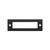 Top Knobs - Lynwood Collection - Hollin Backplate 3 Inch - Flat Black - TK923BLK