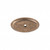 Top Knobs - Aspen Collection - Aspen Oval Backplate 1 3/4" - Light Bronze - M1441