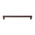 Top Knobs - Aspen Collection - Aspen Flat Sided Pull 12" (c-c) - Mahogany Bronze - M1378