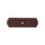 Top Knobs - Aspen Collection - Aspen Rectangle Backplate 2 1/2" - Mahogany Bronze - M1433