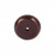 Top Knobs - Aspen Collection - Aspen Round Backplate 1 1/4" - Mahogany Bronze - M1463