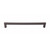 Top Knobs - Aspen Collection - Aspen Flat Sided Pull 12" (c-c) - Medium Bronze - M1377