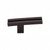 Top Knobs - Sanctuary Collection - Inset Rail Knob 2 5/8" - Oil Rubbed Bronze - TK82ORB
