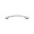 Top Knobs - Asbury Collection - Buckle Pull 5 1/16" (c-c) - Polished Nickel - M1267