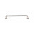 Top Knobs - Aspen II Collection - Aspen II Rounded Pull 9" (c-c) - Polished Nickel - M1995