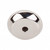 Top Knobs - Aspen II Collection - Aspen II Round Backplate 7/8" - Polished Nickel - M2025