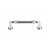 Top Knobs - Chareau Collection - Reeded Pull 3 3/4" (c-c) - Polished Nickel - TK322PN