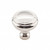 Top Knobs - Devon Collection - Brixton Rimmed Knob 1 1/4 Inch - Polished Nickel - TK880PN