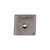 Top Knobs - Aspen Collection - Aspen Square Backplate 7/8" - Silicon Bronze Light - M1445