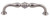 Top Knobs - Devon Collection - Allington Pull 5 1/16 Inch (c-c) - Ash Gray - TK693AG