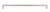 Top Knobs - Asbury Collection - Square Bar Pull 17 5/8 Inch (c-c) - Brushed Satin Nickel - M2142