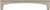 Top Knobs - Grace Collection - Riverside Pull 5 1/16 Inch - Brushed Satin Nickel - TK1013BSN