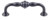 Top Knobs - Devon Collection - Allington Pull 3 3/4 Inch (c-c) - Flat Black - TK692BLK