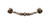 Top Knobs - Britannia Collection - Oxford Pull 3 3/4 Inch (c-c) - German Bronze - M1