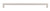 Top Knobs - Asbury Collection - Square Bar Pull 17 5/8 Inch (c-c) - Polished Nickel - M2148