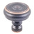 Top Knobs - Devon Collection - Brixton Button Knob 1 1/4 Inch - Umbrio - TK882UM