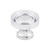 Top Knobs - Somerset II Collection - Button Faced Knob 1 1/4 Inch - Polished Chrome - M291