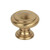 Top Knobs - Nouveau III Collection - Dome Knob 1 1/8 Inch - Honey Bronze - M1565