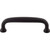 Top Knobs - Dakota Collection - Charlotte Pull 3 Inch (c-c) - Flat Black - M1681