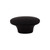 Top Knobs - Dakota Collection - Oval Knob 1 1/2 Inch - Flat Black - M1876