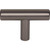 Top Knobs - Bar Pulls Collection - Hopewell T-Handle 2 Inch - Ash Gray - M2451