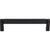 Top Knobs - Bar Pulls Collection - Amwell Bar Pull 5 1/16 Inch (c-c) - Flat Black - M2630