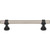 Top Knobs - Dakota Collection - Bit Pull 5 1/16 Inch (c-c) - Pewter Antique and Flat Black - M2719