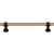 Top Knobs - Dakota Collection - Bit Pull 6 5/16 Inch (c-c) - Honey Bronze and Flat Black - M2729