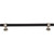 Top Knobs - Dakota Collection - Bit Appliance Pull 18 Inch (c-c) - Flat Black and Pewter Antique - M2790